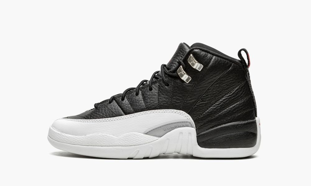 Nike AIr Jordan 12 Retro GS "Playoffs - 2022" Dječje Cipele Crne Crvene Bijele | Hrvatska-7423018