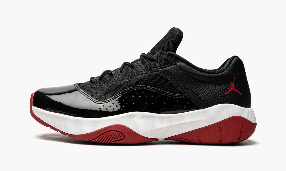 Nike Air Jordan 11 CMFT Low "BRED" Muške Cipele Crne Crvene Bijele | Hrvatska-5943182