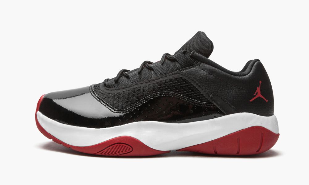 Nike Air Jordan 11 CMFT Low GS "Bred" Dječje Cipele Crne Crvene Bijele | Hrvatska-0736125