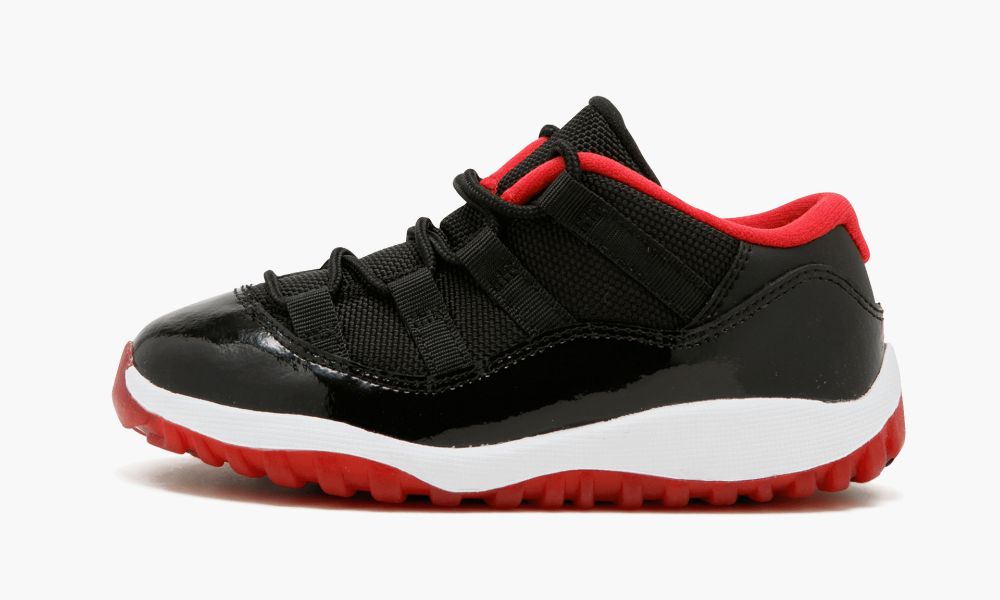 Nike Air Jordan 11 Low BT Dječje Cipele Crne Crvene Bijele | Hrvatska-3176895