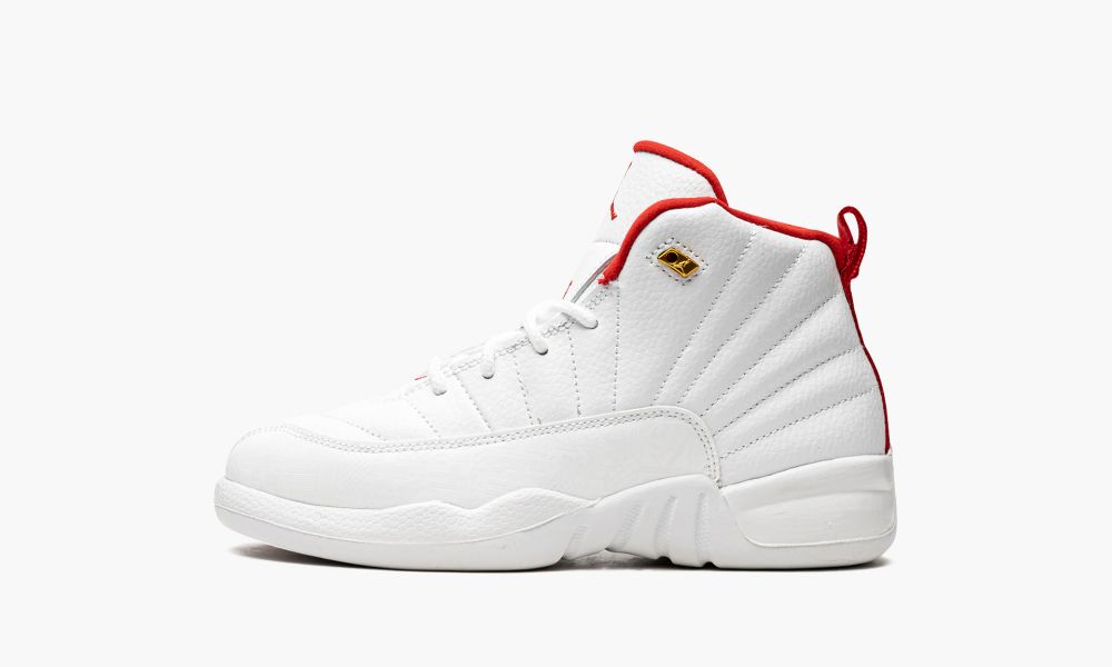 Nike Air Jordan 12 PS "FIBA" Dječje Cipele Crvene Bijele | Hrvatska-1534892