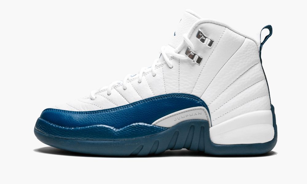 Nike Air Jordan 12 Retro BG "French Blue" Dječje Cipele Bijele Plave | Hrvatska-8342501