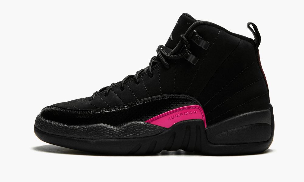 Nike Air Jordan 12 Retro GS Dječje Cipele Crne Roze Sive Roze | Hrvatska-5169072