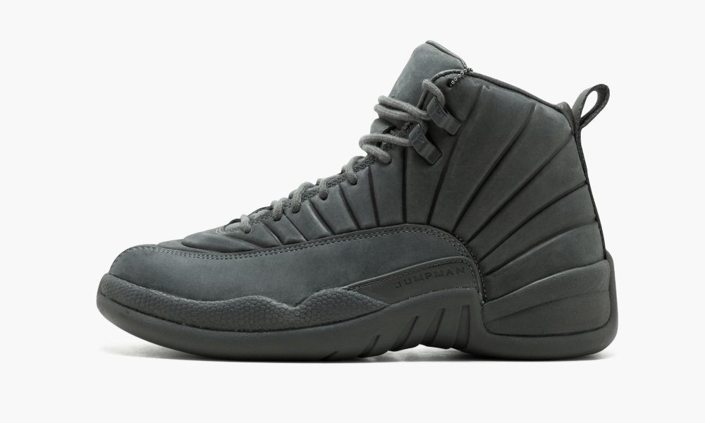 Nike Air Jordan 12 Retro "PSNY" Muške Cipele Tamno Sive Crne Sive | Hrvatska-3409867