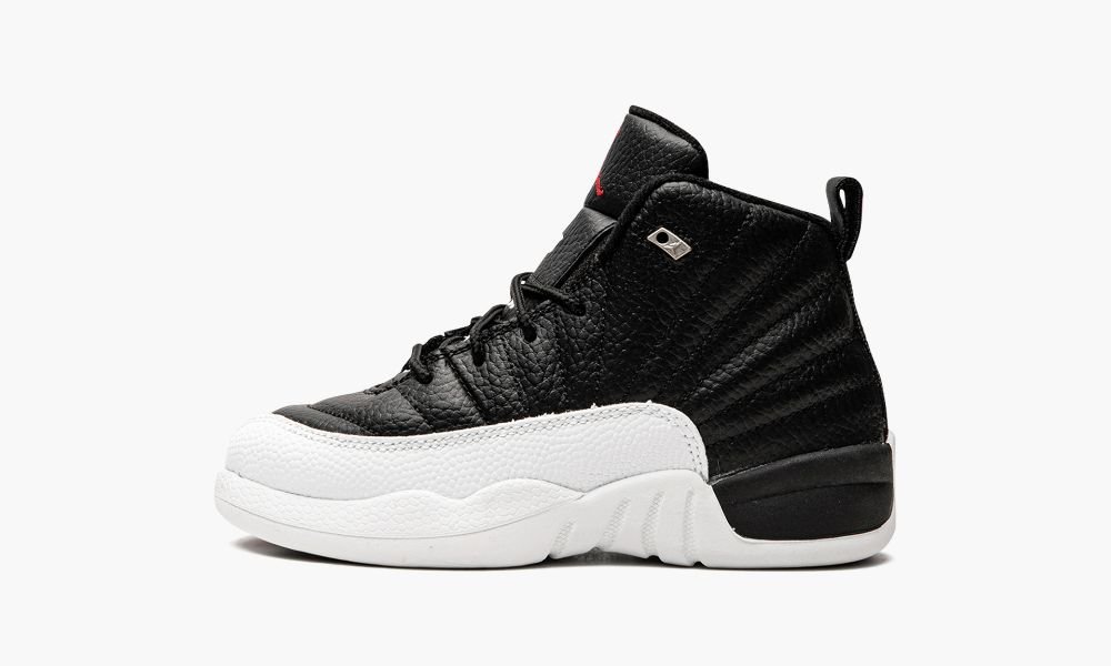 Nike Air Jordan 12 Retro PS "Playoffs 2022" Dječje Cipele Crne Crvene Bijele | Hrvatska-3071592