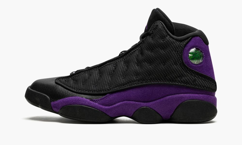 Nike Air Jordan 13 Retro "Court Purple" Muške Cipele Crne Bijele Ljubičaste | Hrvatska-0397625