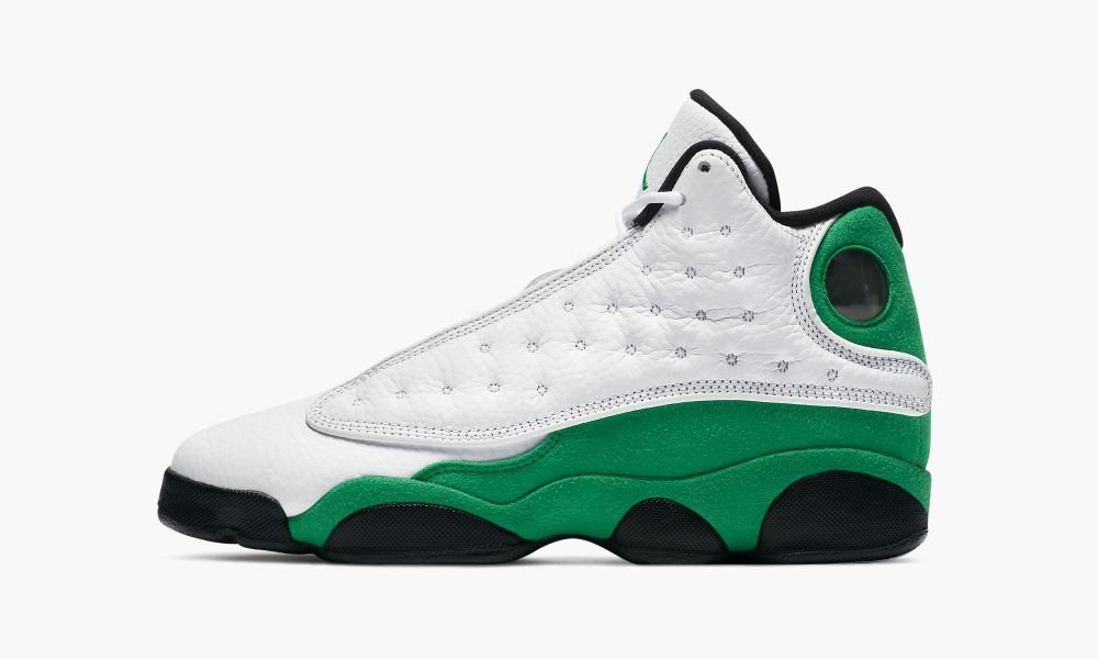 Nike Air Jordan 13 Retro (GS) "Lucky Green" Dječje Cipele Bijele Crne Zelene | Hrvatska-2769514