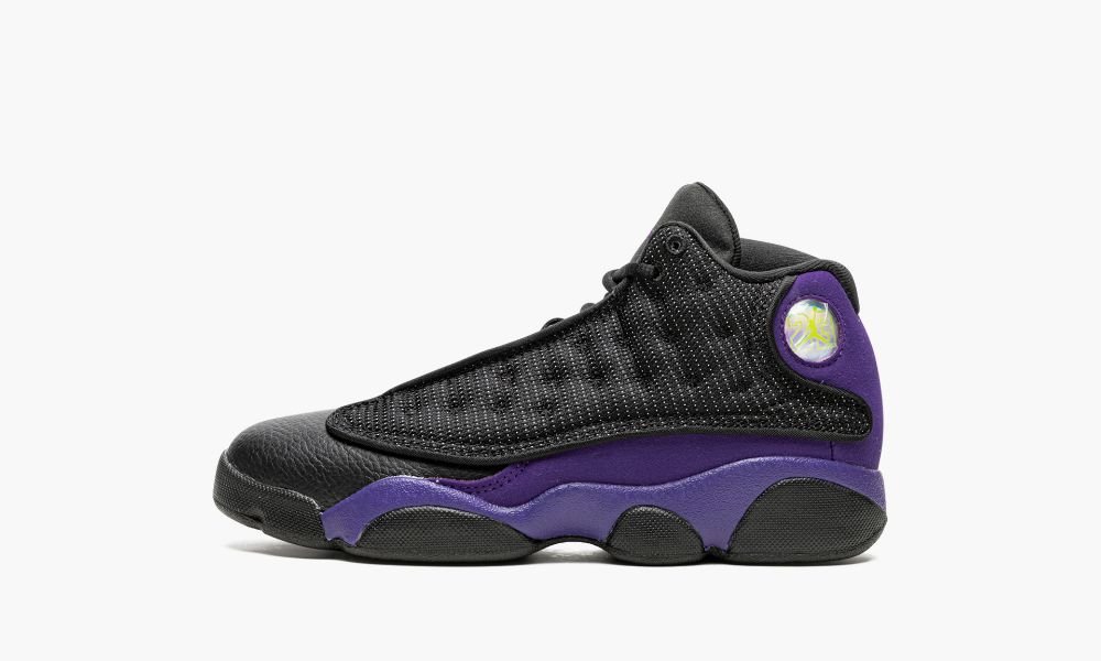 Nike Air Jordan 13 Retro PS "Court Purple" Dječje Cipele Crne Bijele Ljubičaste | Hrvatska-4679238