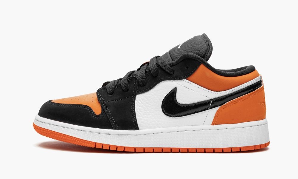 Nike Air Jordan 1 Low (GS) "Shattered Backboard" Dječje Cipele Crne Bijele Narančaste | Hrvatska-5762194