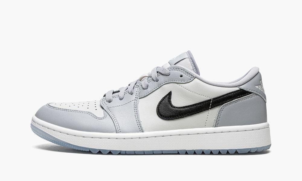 Nike Air Jordan 1 Low Golf "Wolf Grey" Muške Cipele Crne Sive | Hrvatska-8127609