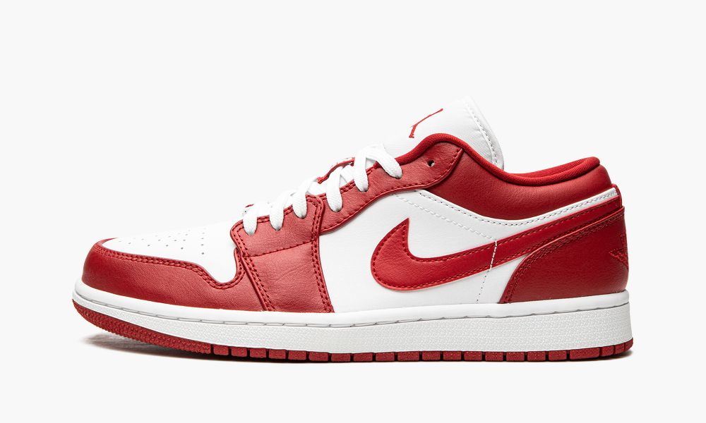 Nike Air Jordan 1 Low "Gym Red" Muške Cipele Crvene Bijele | Hrvatska-9160283