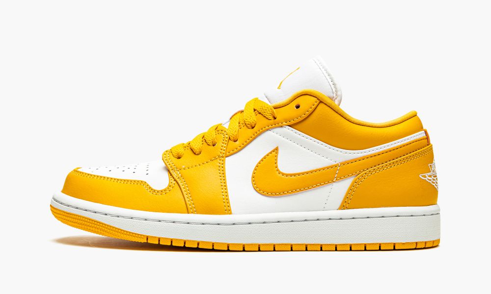 Nike Air Jordan 1 Low "Pollen" Muške Cipele Bijele Žute | Hrvatska-1736495