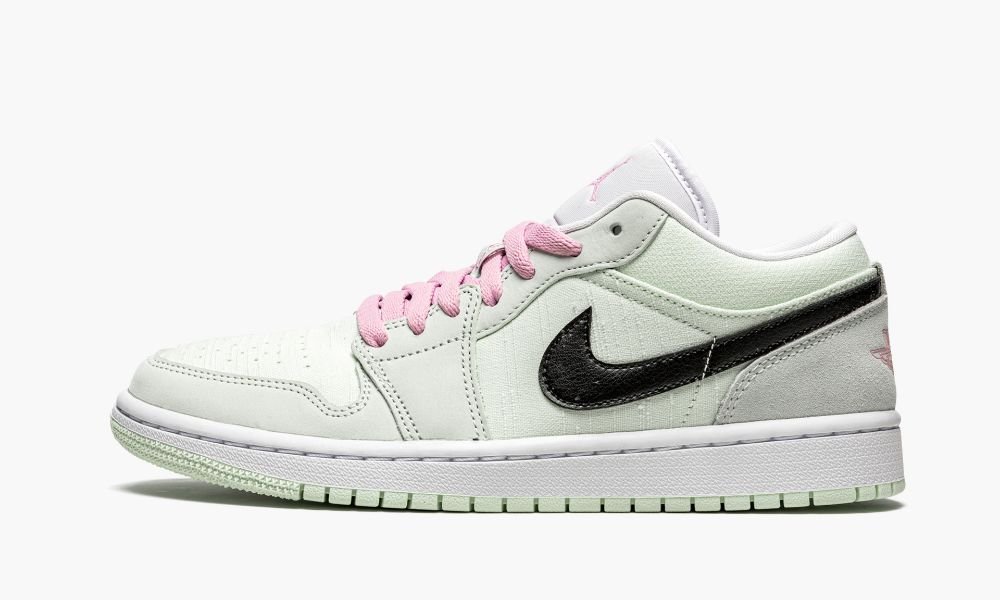 Nike Air Jordan 1 Low SE "Barely Green" Ženske Cipele Crne Zelene | Hrvatska-5790618