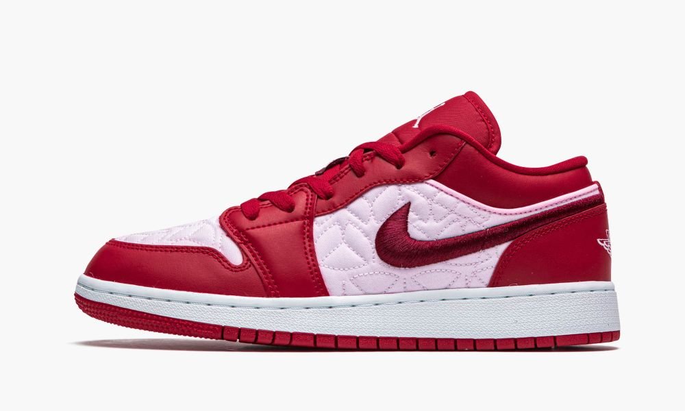 Nike Air Jordan 1 Low SE GS "Pink Quilt" Dječje Cipele Crvene Bijele | Hrvatska-9034825