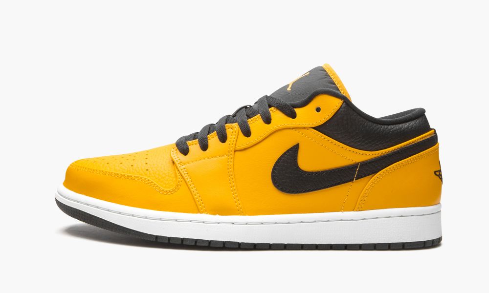 Nike Air Jordan 1 Low "University Gold / Black" Muške Cipele Crne Žute Bijele Zlatne | Hrvatska-1586327