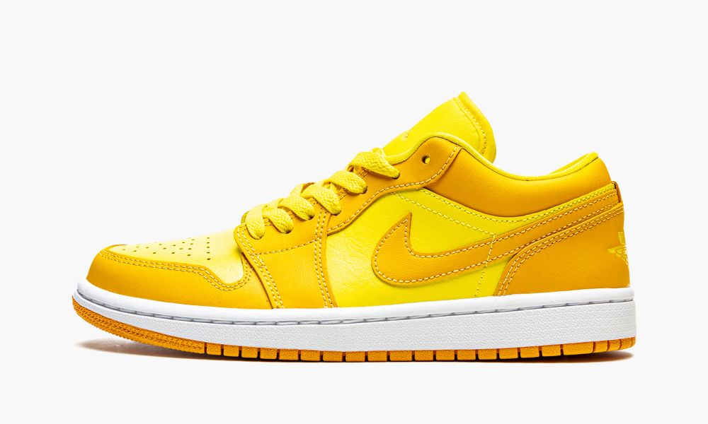 Nike Air Jordan 1 Low "Yellow Strike" Ženske Cipele Bijele Žute | Hrvatska-8073294