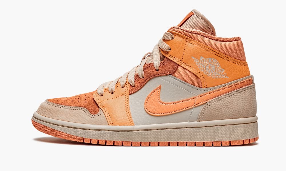 Nike Air Jordan 1 Mid "Apricot" Ženske Cipele Narančaste Boje Marelice | Hrvatska-2703495