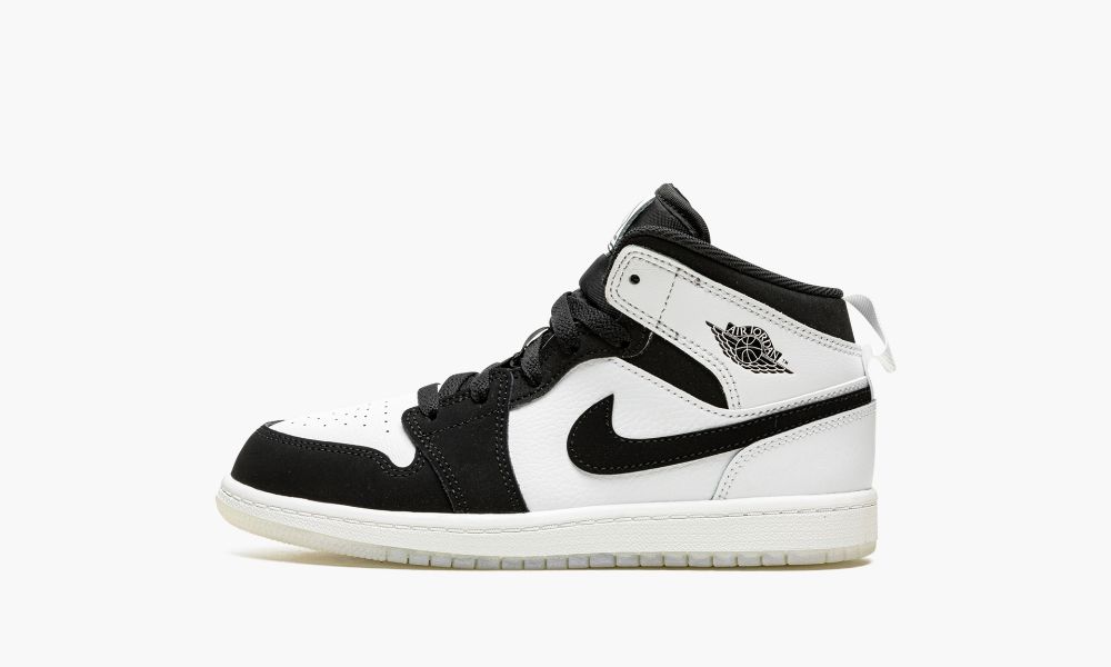 Nike Air Jordan 1 Mid SE (PS) Dječje Cipele Visebojne Crne Bijele | Hrvatska-6190824