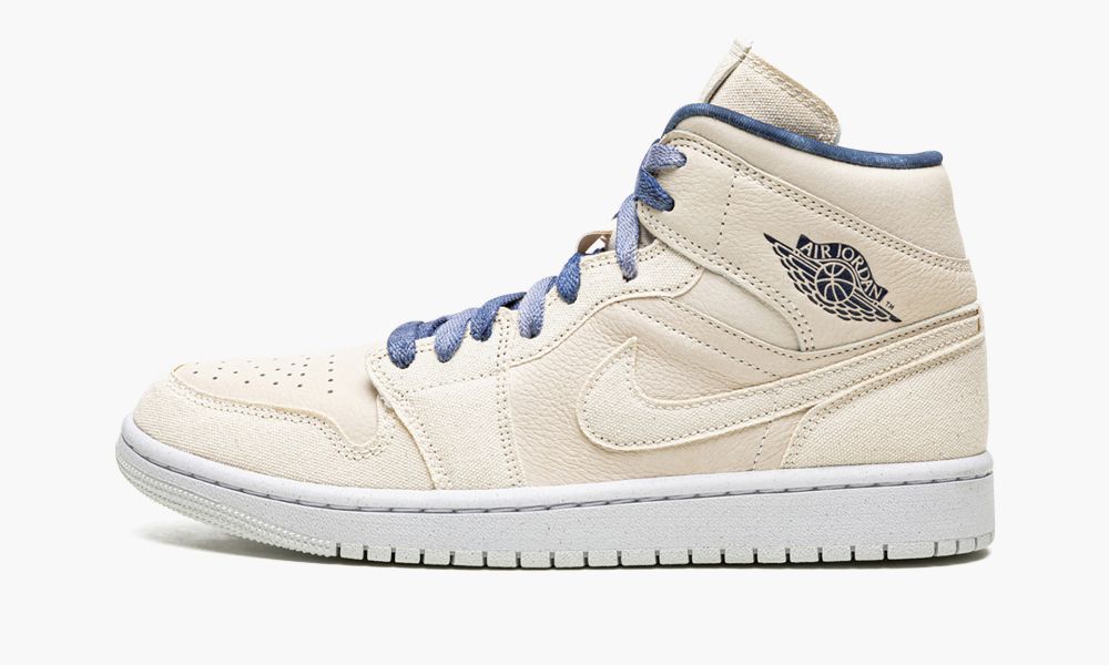 Nike Air Jordan 1 Mid "Sanddrift" Ženske Cipele Tamnoplave | Hrvatska-3167429