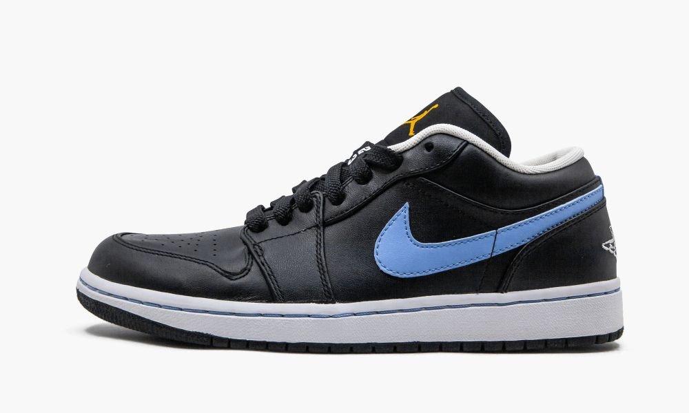 Nike Air Jordan 1 Phat Low Muške Cipele Crne Bijele Plave | Hrvatska-3861429