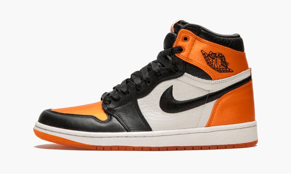 Nike Air Jordan 1 RE HI OG SL "Satin Shattered Backboard" Ženske Cipele Crne Narančaste | Hrvatska-1278569