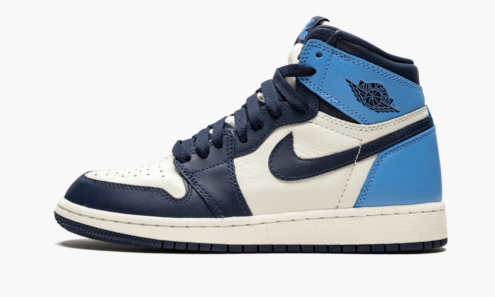 Nike Air Jordan 1 Retro High OG GS "Obsidian/University Blue" Dječje Cipele Bijele Plave Obsidijanske | Hrvatska-6358704