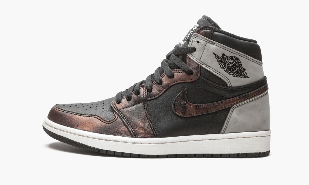 Nike Air Jordan 1 Retro High OG "Patina / Rust Shadow" Muške Cipele Crne Sive | Hrvatska-5640738