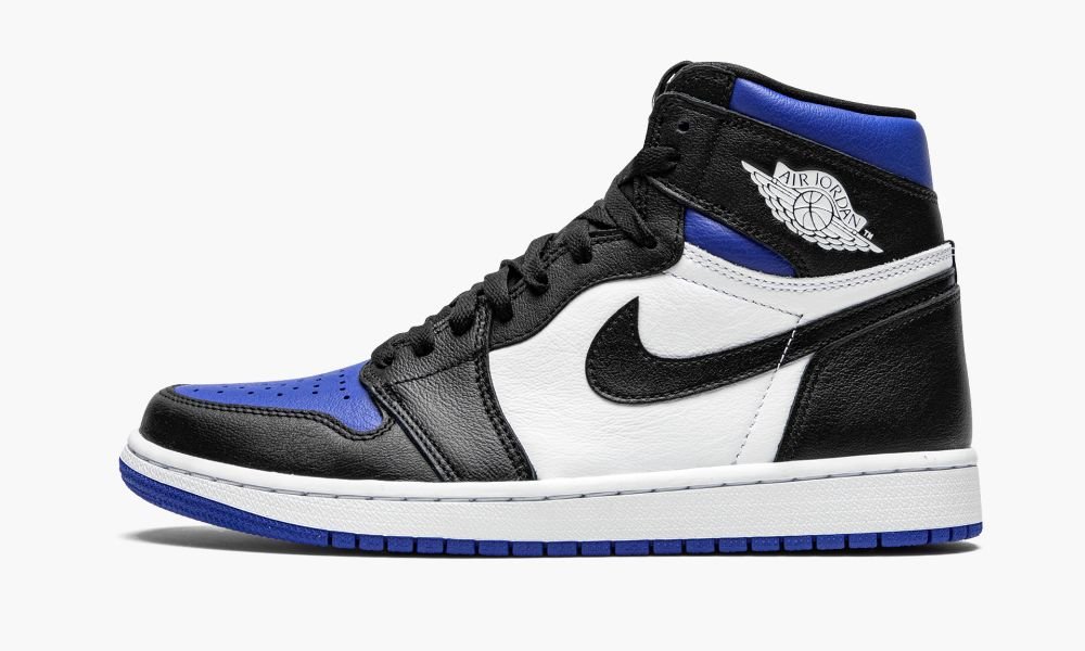 Nike Air Jordan 1 Retro High OG "Royal Toe" Muške Cipele Crne Bijele Crne Plave Kraljevska Plava | Hrvatska-7253410