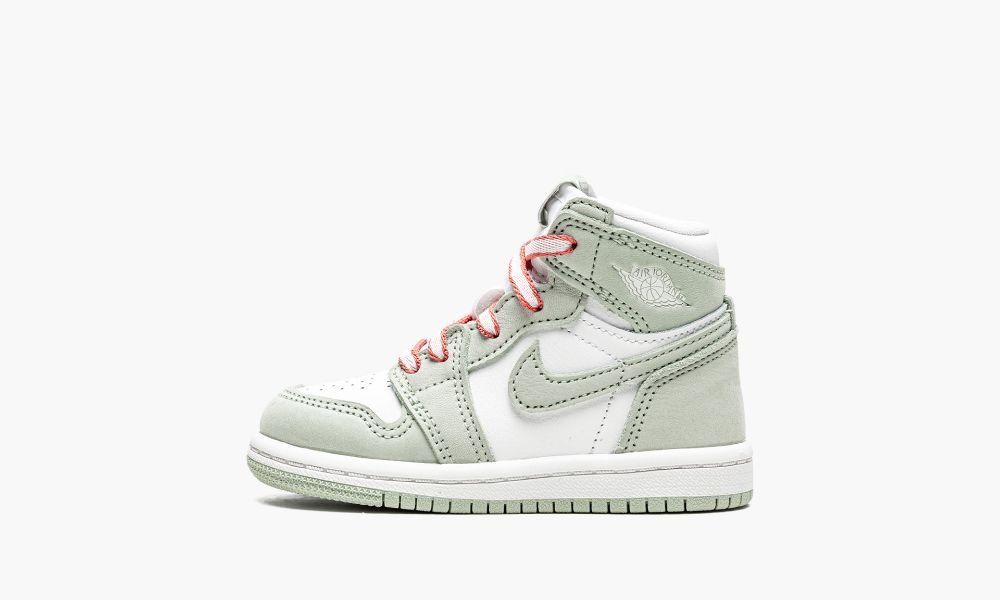 Nike Air Jordan 1 Retro High OG TD "Seafoam" Dječje Cipele Bijele Zelene Narančaste | Hrvatska-9476035