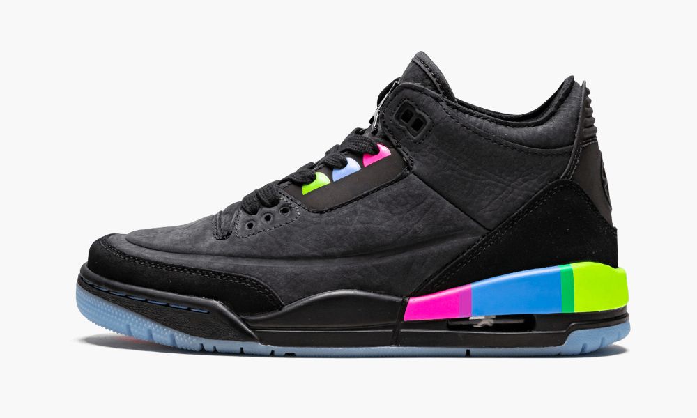 Nike Air Jordan 3 GS "Quai54" Dječje Cipele Crne Zelene Visebojne | Hrvatska-2548603