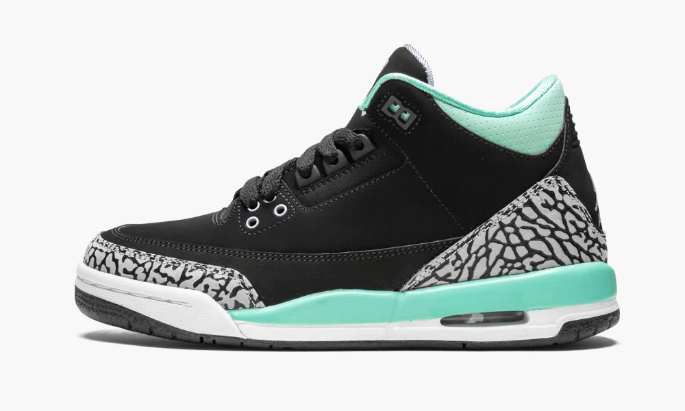 Nike Air Jordan 3 Retro GG "Black Mint" Dječje Cipele Crne | Hrvatska-3017568