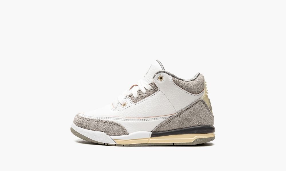 Nike Air Jordan 3 Retro SP (PS) "A Ma Maniére - Raised by Women" Dječje Cipele Bež Bijele Sive | Hrvatska-7825304