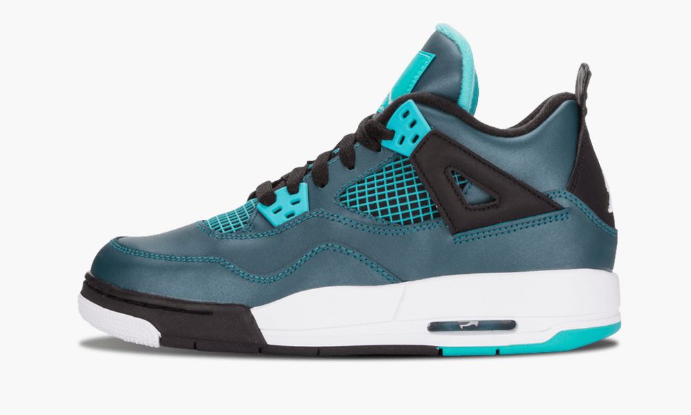 Nike Air Jordan 4 Retro 30th BG "Teal" Dječje Cipele Tirkizne Crne Bijele Plave | Hrvatska-1970546