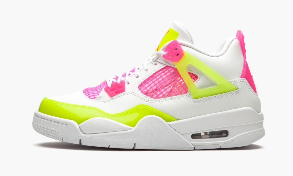 Nike Air Jordan 4 Retro GS "Lemon Venom" Dječje Cipele Bijele Žute Roze Limun | Hrvatska-6481057