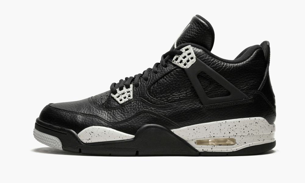 Nike Air Jordan 4 Retro LS "Oreo" Muške Cipele Crne Sive | Hrvatska-9503472