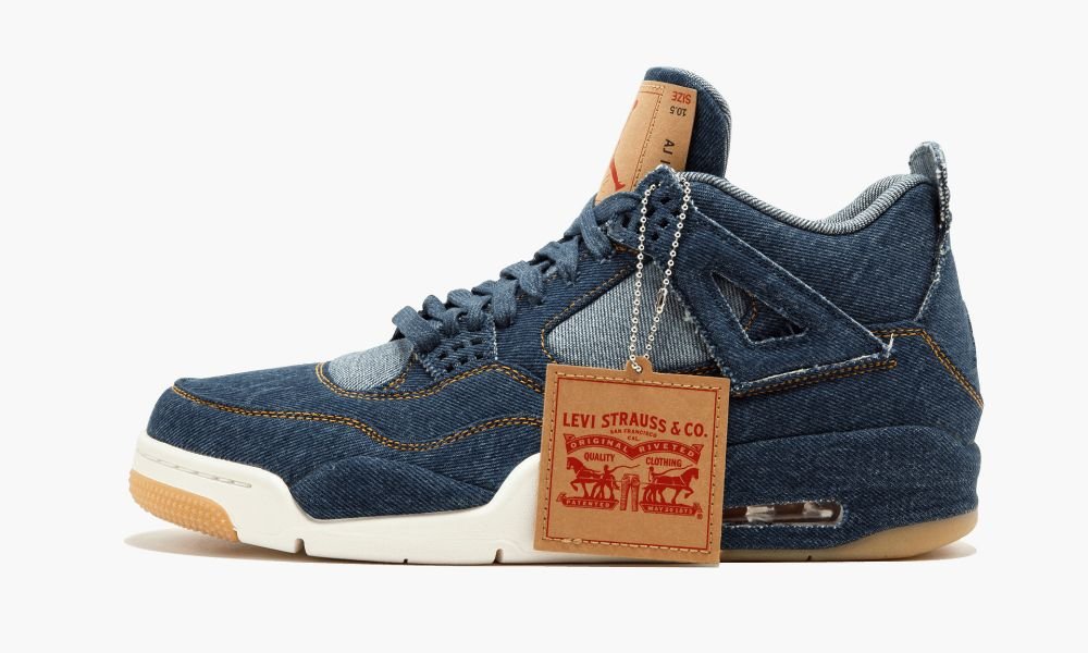 Nike Air Jordan 4 Retro NRG "Levi's" Muške Cipele Crvene Plave | Hrvatska-2063897