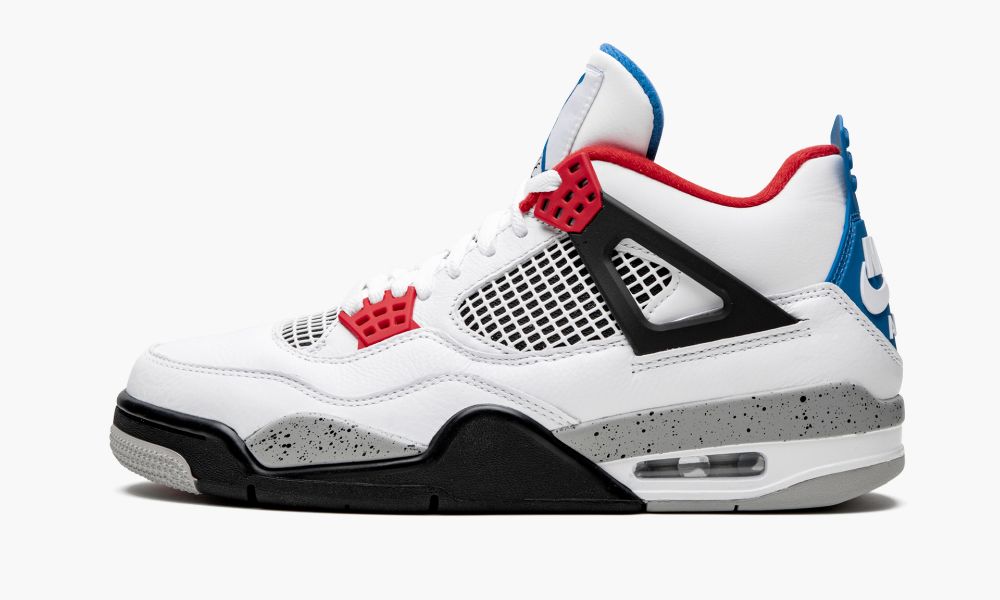 Nike Air Jordan 4 "What The" Muške Cipele Bijele Crvene Visebojne Sive Visebojne | Hrvatska-8670243