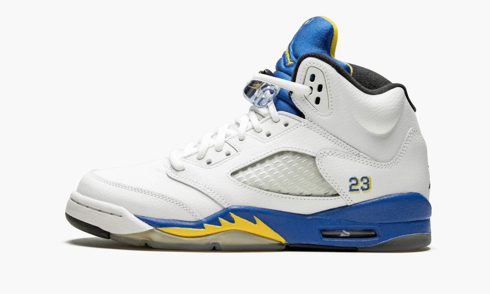 Nike Air Jordan 5 Retro (GS) "Laney" Dječje Cipele Bijele Visebojne | Hrvatska-6823507