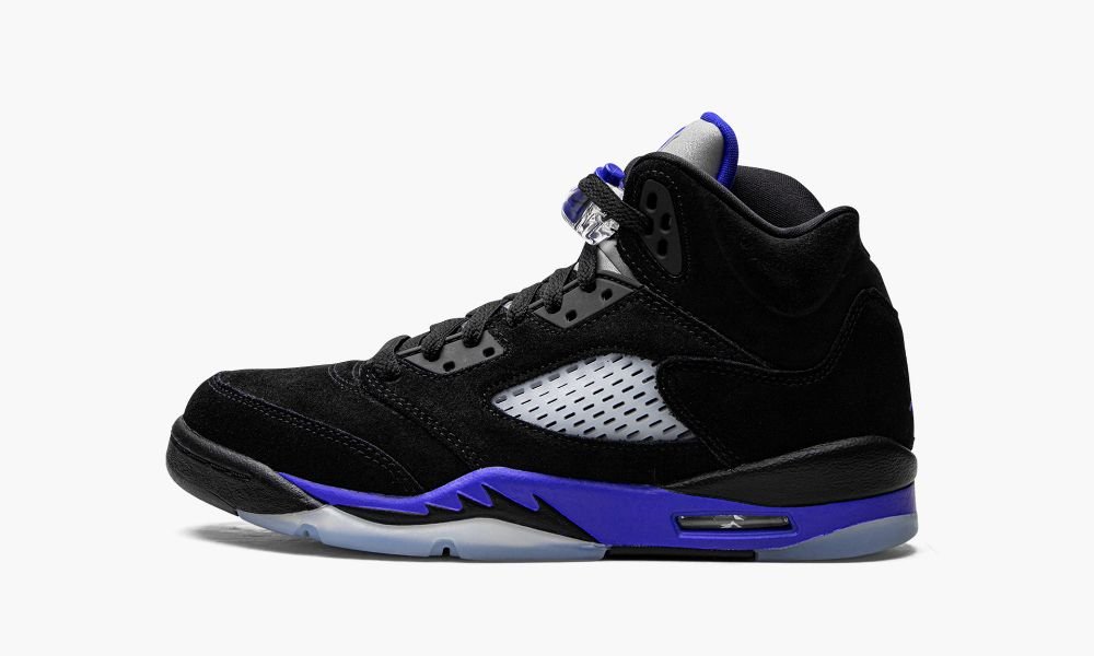 Nike Air Jordan 5 Retro GS "Racer Blue" Dječje Cipele Crne Plave | Hrvatska-9351764