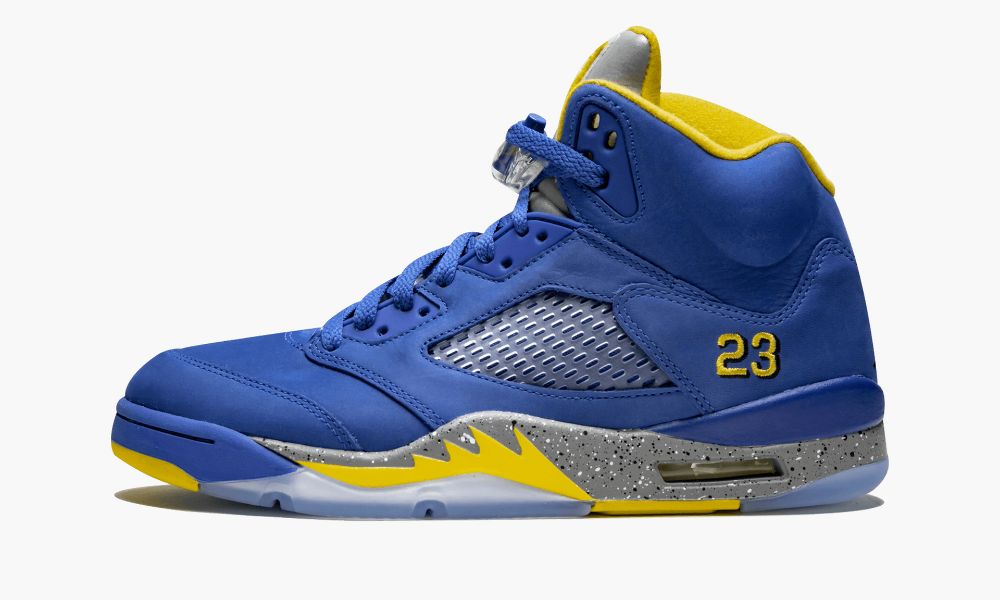 Nike Air Jordan 5 Retro "Laney Varsity Royal" Muške Cipele Plave Kraljevska Plava Sive | Hrvatska-9136875