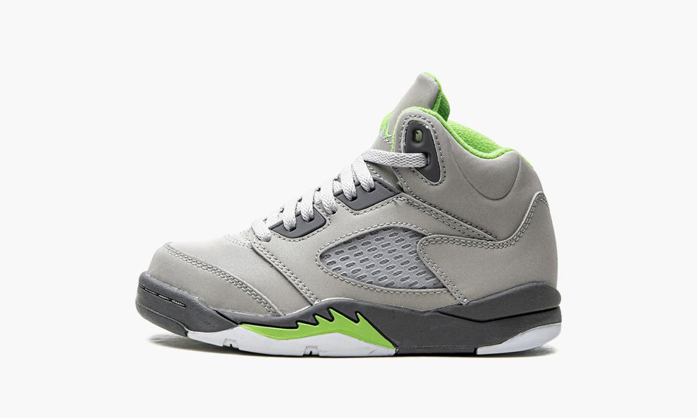 Nike Air Jordan 5 Retro PS "Green Bean" Dječje Cipele Zelene Sive | Hrvatska-0428759