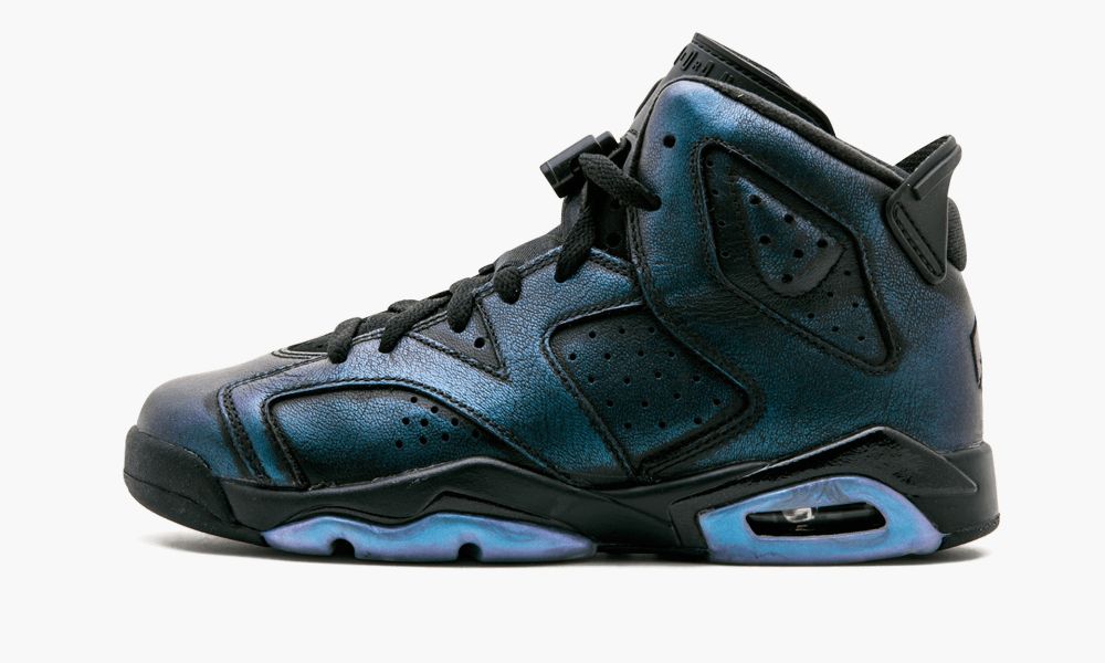 Nike Air Jordan 6 Retro AS BG "All-Star - Chameleon" Dječje Cipele Crne Bijele | Hrvatska-3924186