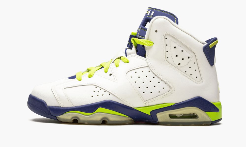 Nike Air Jordan 6 Retro GG "Fierce Green" Dječje Cipele Bijele | Hrvatska-2749830