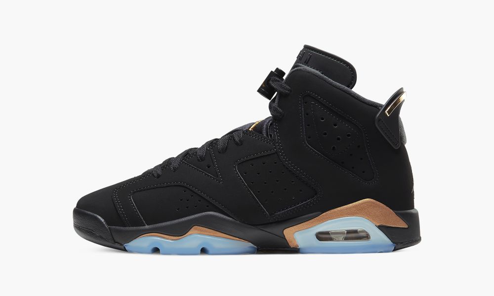 Nike Air Jordan 6 Retro GS "DMP" Dječje Cipele Crne Zlatne | Hrvatska-5492781