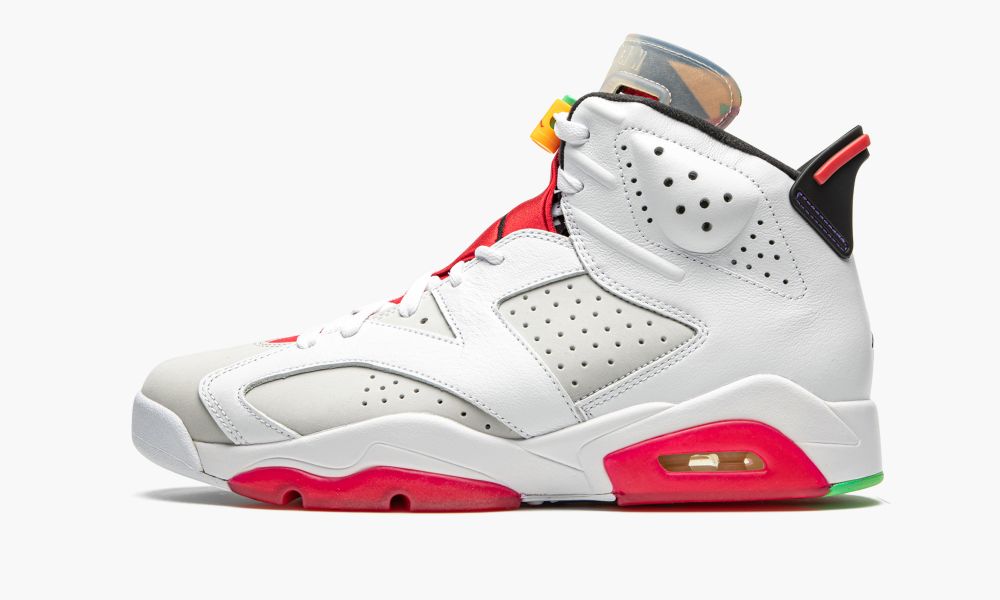 Nike Air Jordan 6 Retro "Hare" Muške Cipele Crvene Bijele Crvene Sive | Hrvatska-3904268