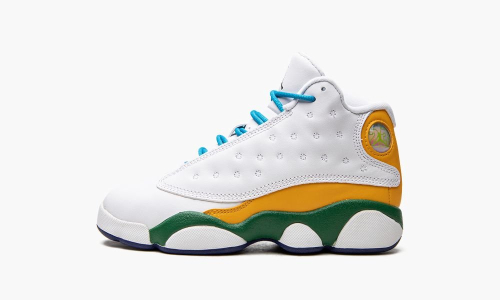 Nike Air Jordan 13 Retro KSA (PS) Dječje Cipele Crne Bijele Ljubičaste | Hrvatska-7854016