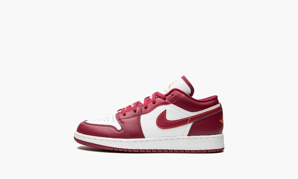 Nike Air Jordan 1 Low (GS) Dječje Cipele Crvene Bijele | Hrvatska-5832710