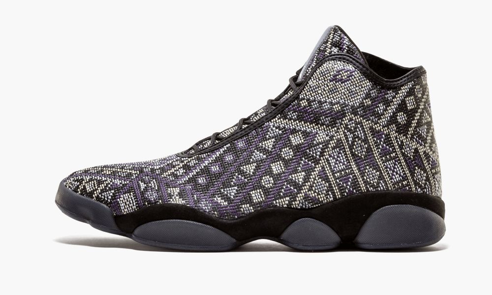 Nike Air Jordan Horizon Premium Muške Cipele Crne Ljubičaste Sive | Hrvatska-4086719